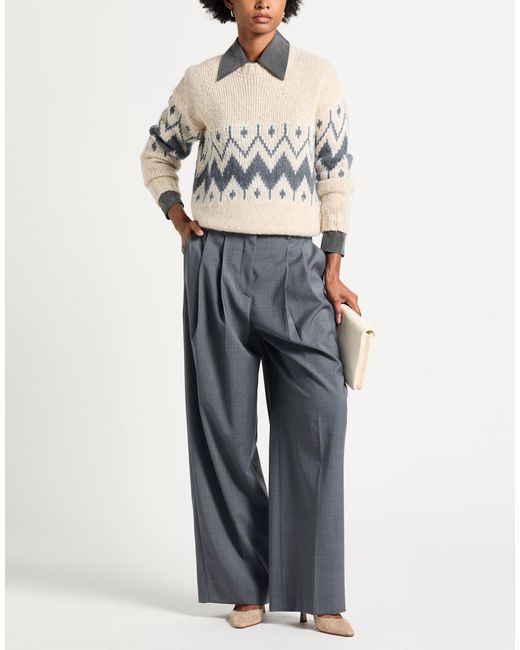 Eleventy Natural Sweater Alpaca Wool, Wool, Polyamide, Polyester