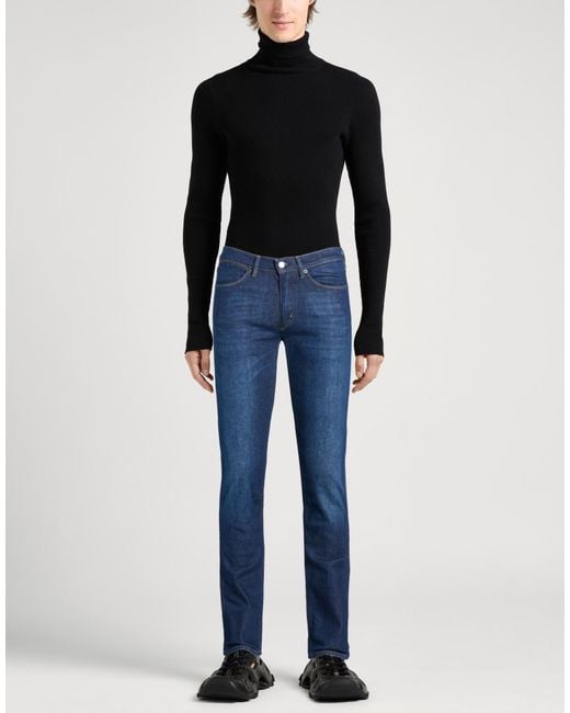 Acne Blue Jeans Cotton, Elastane for men
