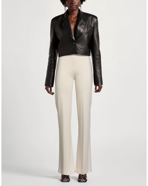 SEVENTY VENEZIA Natural Cream Pants Viscose, Virgin Wool, Elastane