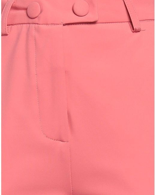 Cristinaeffe Pink Pants Polyester, Elastane