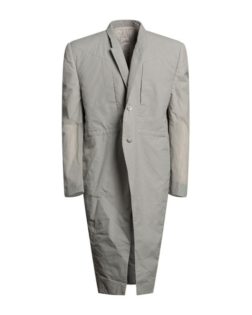 Manteau long et trench Rick Owens pour homme en coloris Gray
