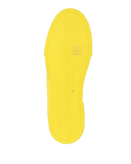 Dolce & Gabbana Yellow Trainers