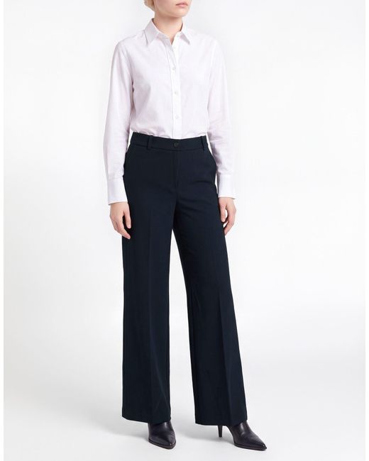 Kaos Blue Pants Polyester, Viscose, Elastane