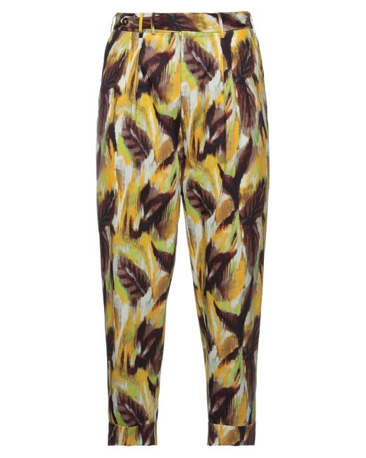 PT Torino Yellow Trouser for men