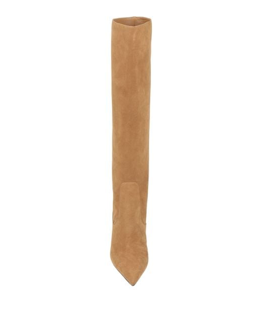 Jimmy Choo Brown Camel Boot Leather