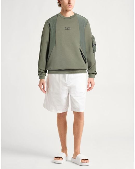 EA7 Green Sweatshirts for men