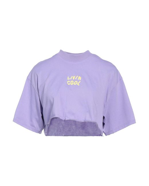 LIVINCOOL Purple T-shirt