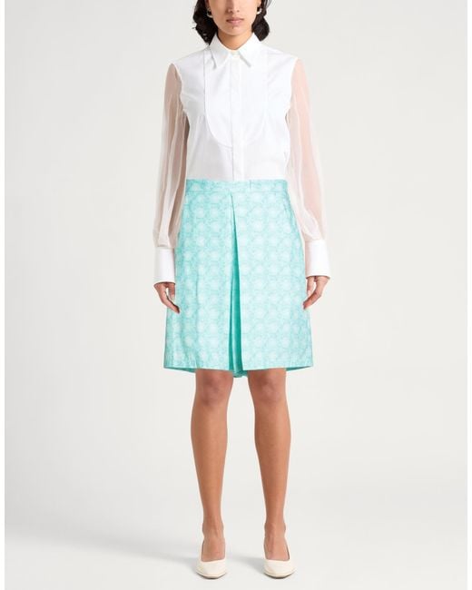 Fedeli Blue Shorts & Bermuda Shorts Cotton