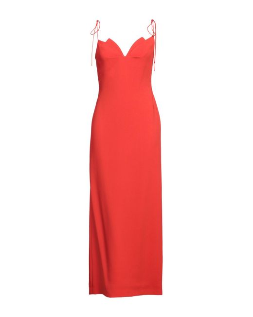 Del Core Red Maxi Dress