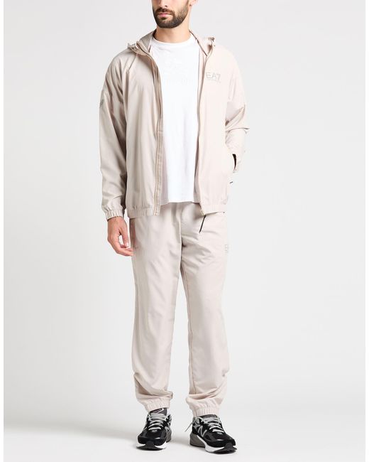 EA7 White Tracksuit for men