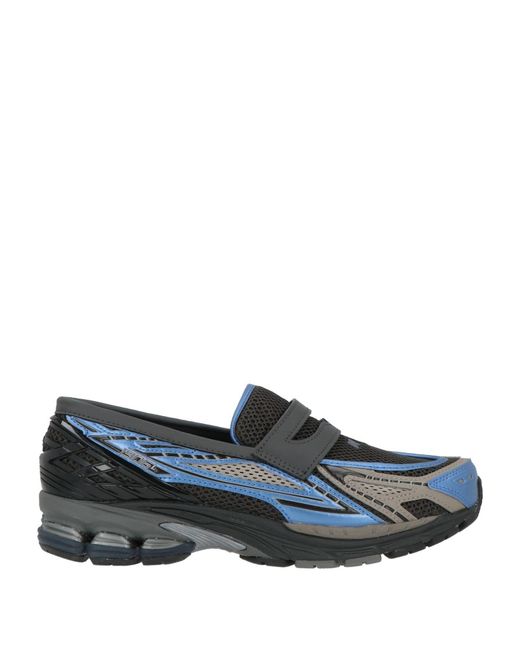 New Balance Blue Loafers Textile Fibers for men