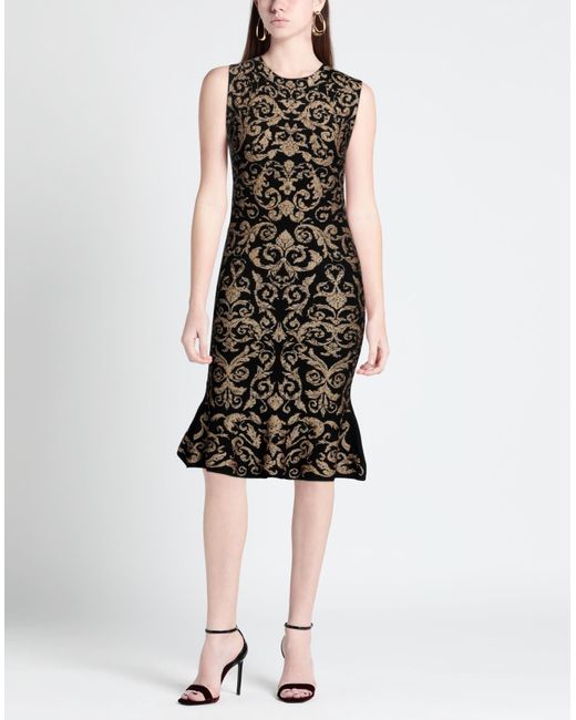 Moschino Black Midi Dress