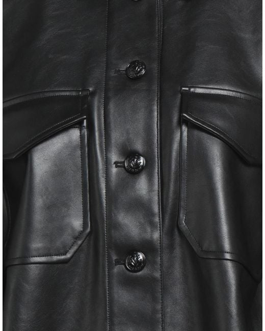 Rag & Bone Black Jacket Polyester, Polyurethane Resin
