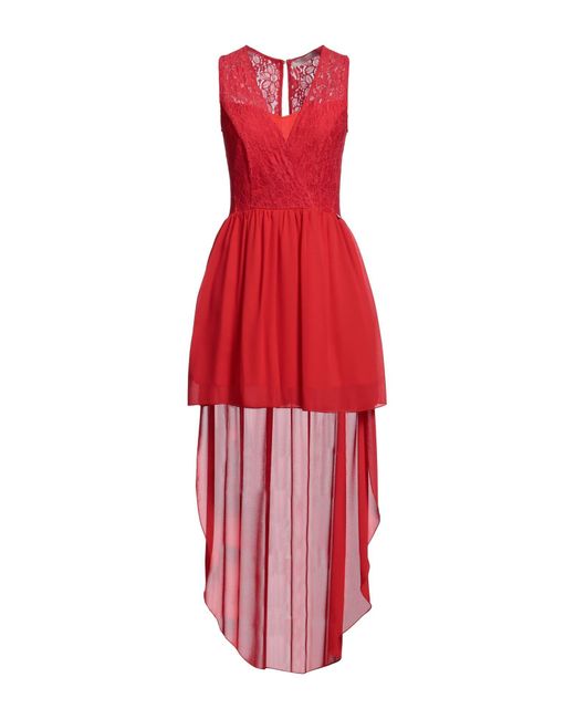 Rinascimento Red Mini Dress