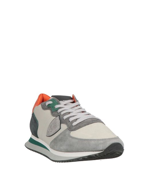 Philippe Model White Trainers for men
