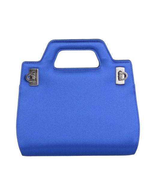 Ferragamo Blue Handbags