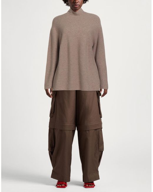 Alpha Studio Brown Turtleneck