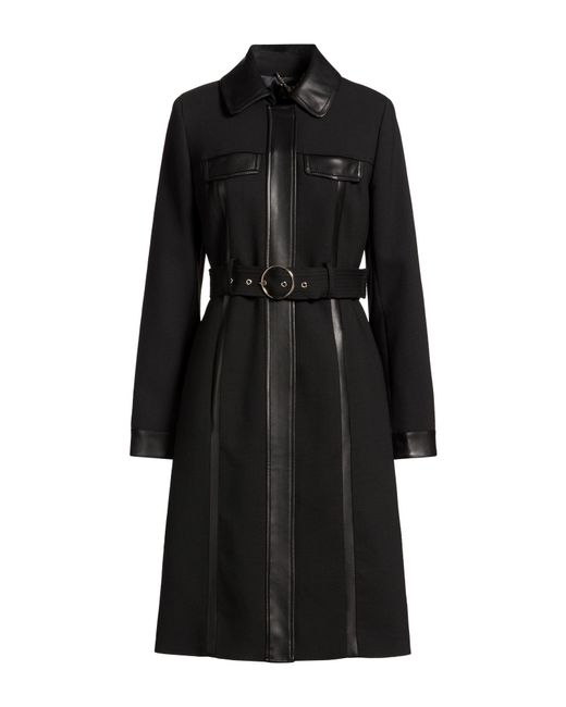MARCIANO BY GUESS Black Overcoat & Trench Coat