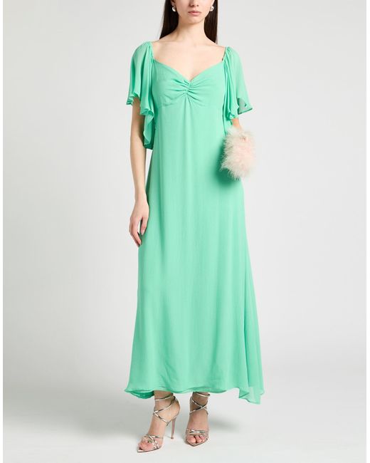 EMMA & GAIA Green Maxi Dress Viscose