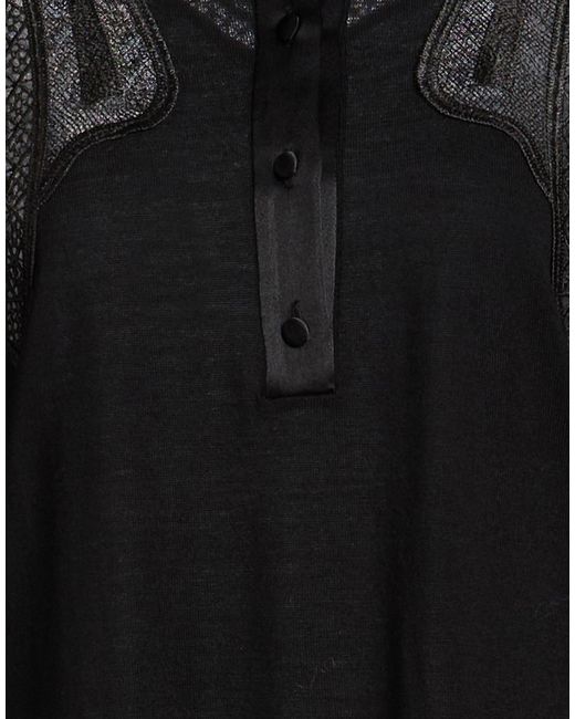 Alberta Ferretti Black Sweaters
