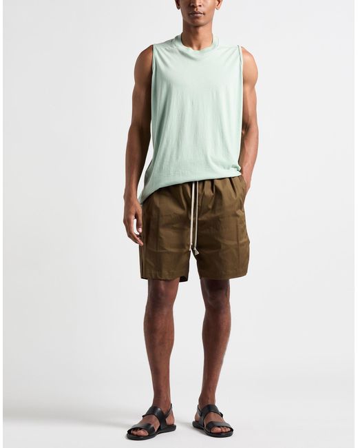 Rick Owens Green Shorts & Bermuda Shorts for men