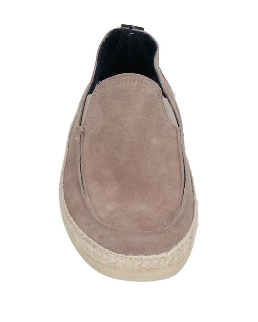 Docksteps Brown Espadrilles Leather for men