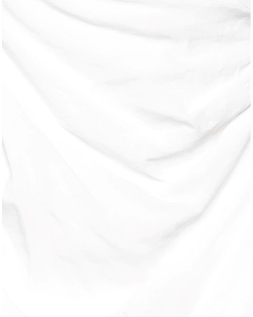Rochas White Maxi Skirt