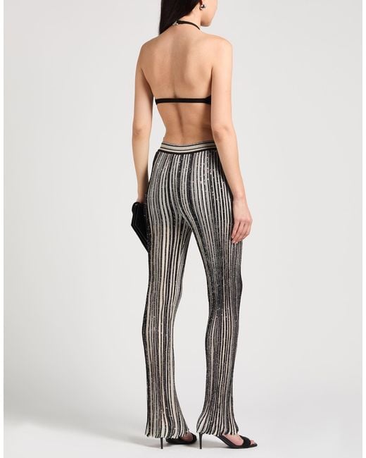Missoni Gray Pants Viscose, Polyester, Cupro, Polyamide
