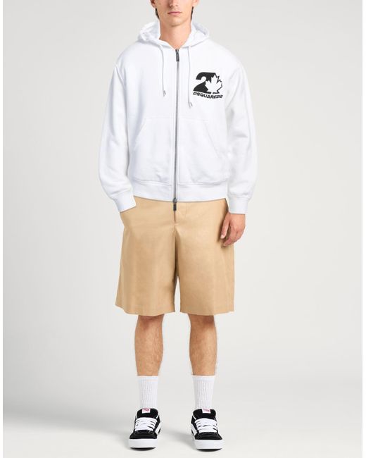 DSquared² White Sweatshirt for men