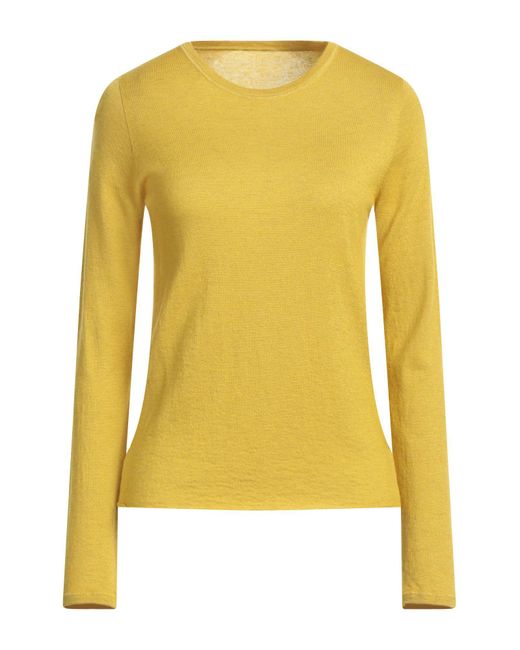 Pullover di Majestic Filatures in Yellow