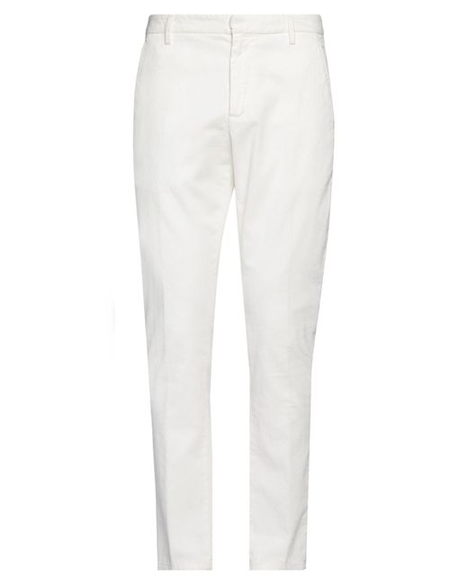 Dondup White Pants for men