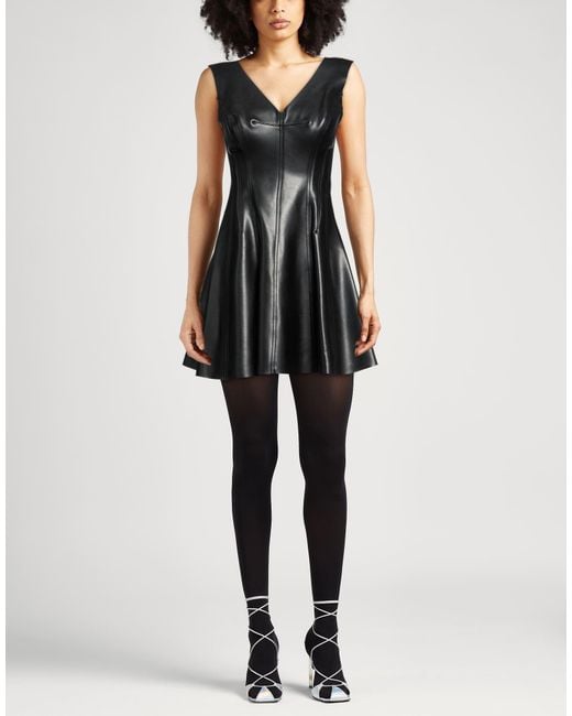 Norma Kamali Black Mini Dress