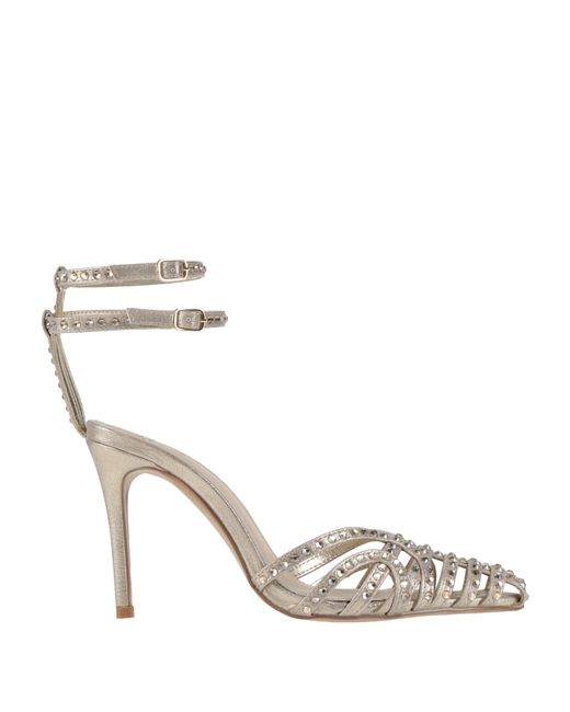 Exe' Metallic Sandals