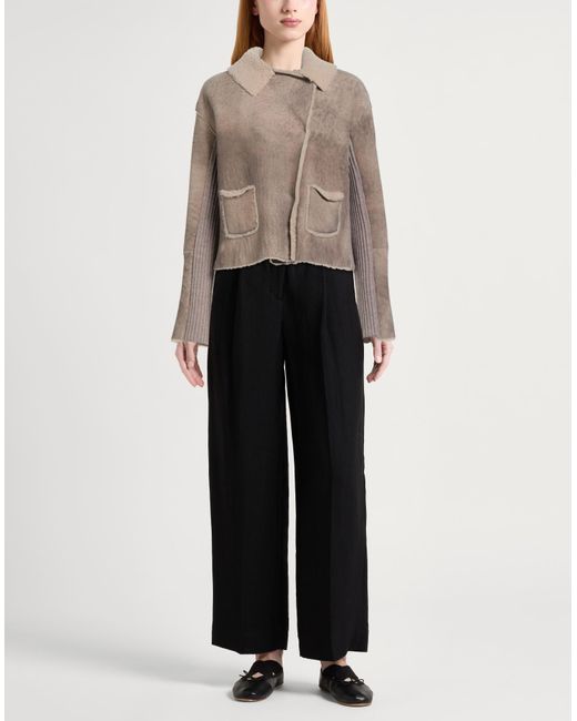 Transit Brown Shearling- & Kunstfell