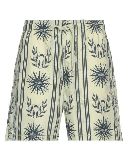 Dickies Green Light Shorts & Bermuda Shorts Cotton for men