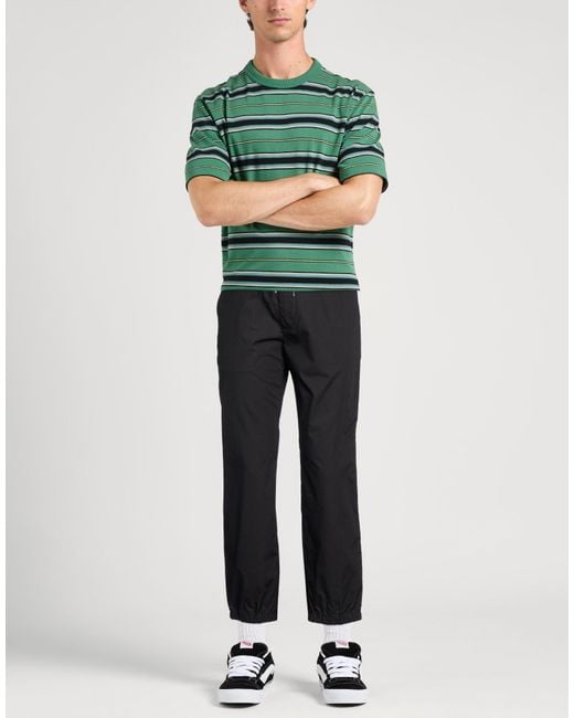 Versace Jeans Couture Black Pants Cotton for men