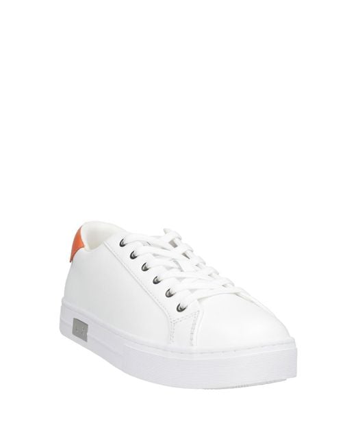 ARMANI EXCHANGE White Trainers