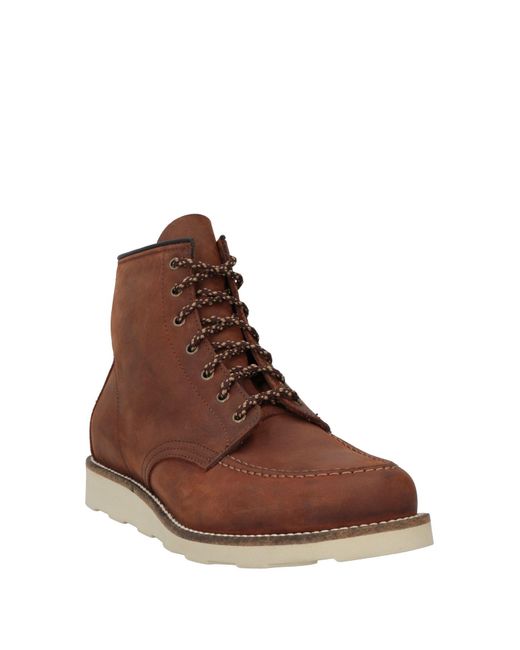 Maze Brown Ankle Boots for men