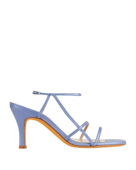 Maryam Nassir Zadeh White Sandals Calfskin