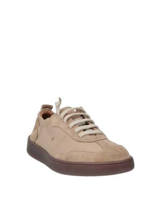 Fabiano Ricci Brown Sneakers Leather