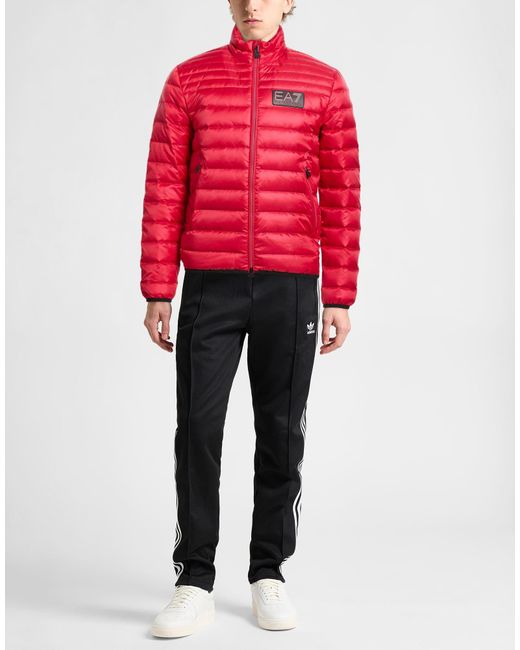 EA7 Red Puffers for men