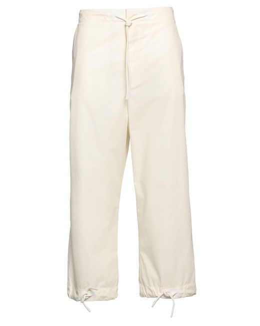 2 Moncler 1952 White Pants for men