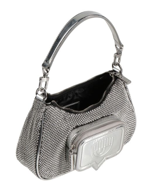 Chiara Ferragni Gray Handbag