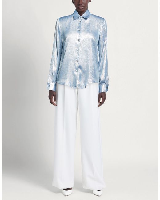 Camicettasnob Blue Shirt Polyester