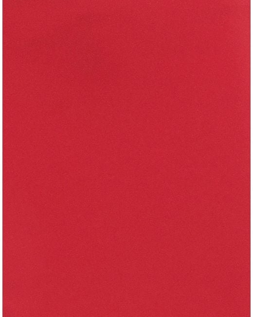 Pinko Red Mini Skirt Polyester, Elastane