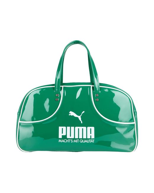 PUMA Green Duffel Bags