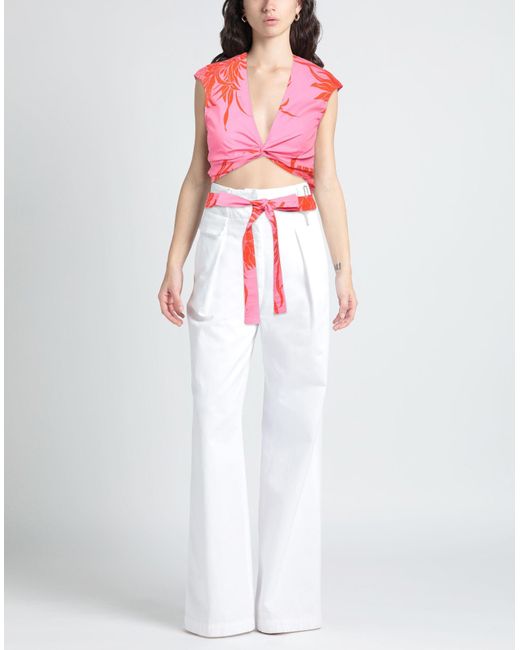 Pinko Pink Fuchsia Top Cotton
