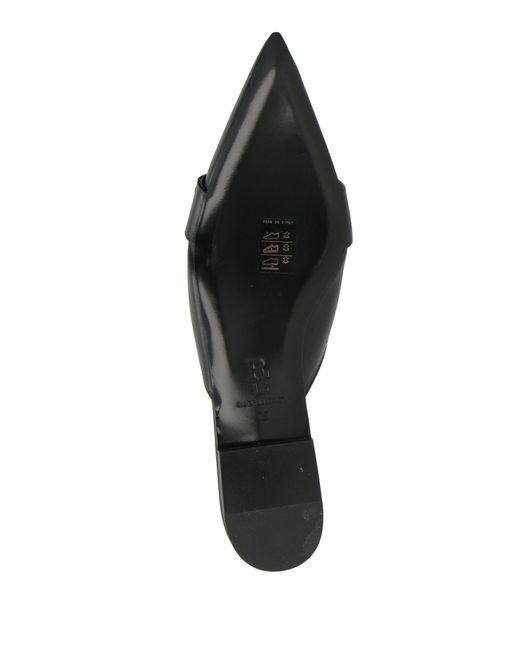 R13 Black Mules & Clogs Leather