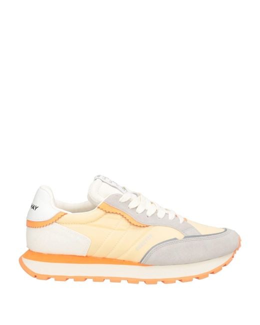 MonoWay Natural Sneakers Leather, Textile Fibers