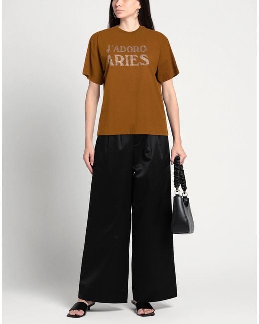 Aries Brown T-Shirt